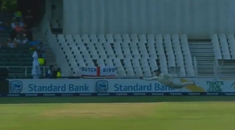 WATCH: Faf du Plessis performs a blinder to dismiss Joe Root in the Johannesburg Test