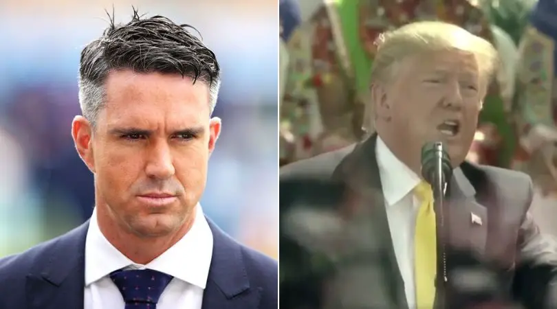 ICC and Kevin Pietersen takes dig at Donald Trump after Pronouncing Sachin Tendulkar’s Name Incorrectly