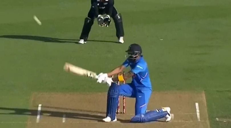WATCH: KL Rahul’s excellent reverse scoop shot in the First ODI at Hamilton
