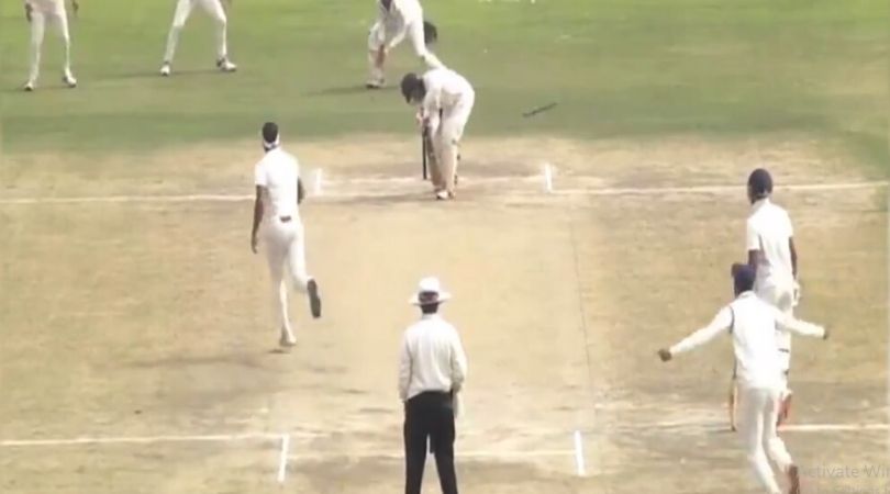 WATCH Siddharth Kaul hat-trick against Andhra Pradesh in Ranji Trophy at Patiala